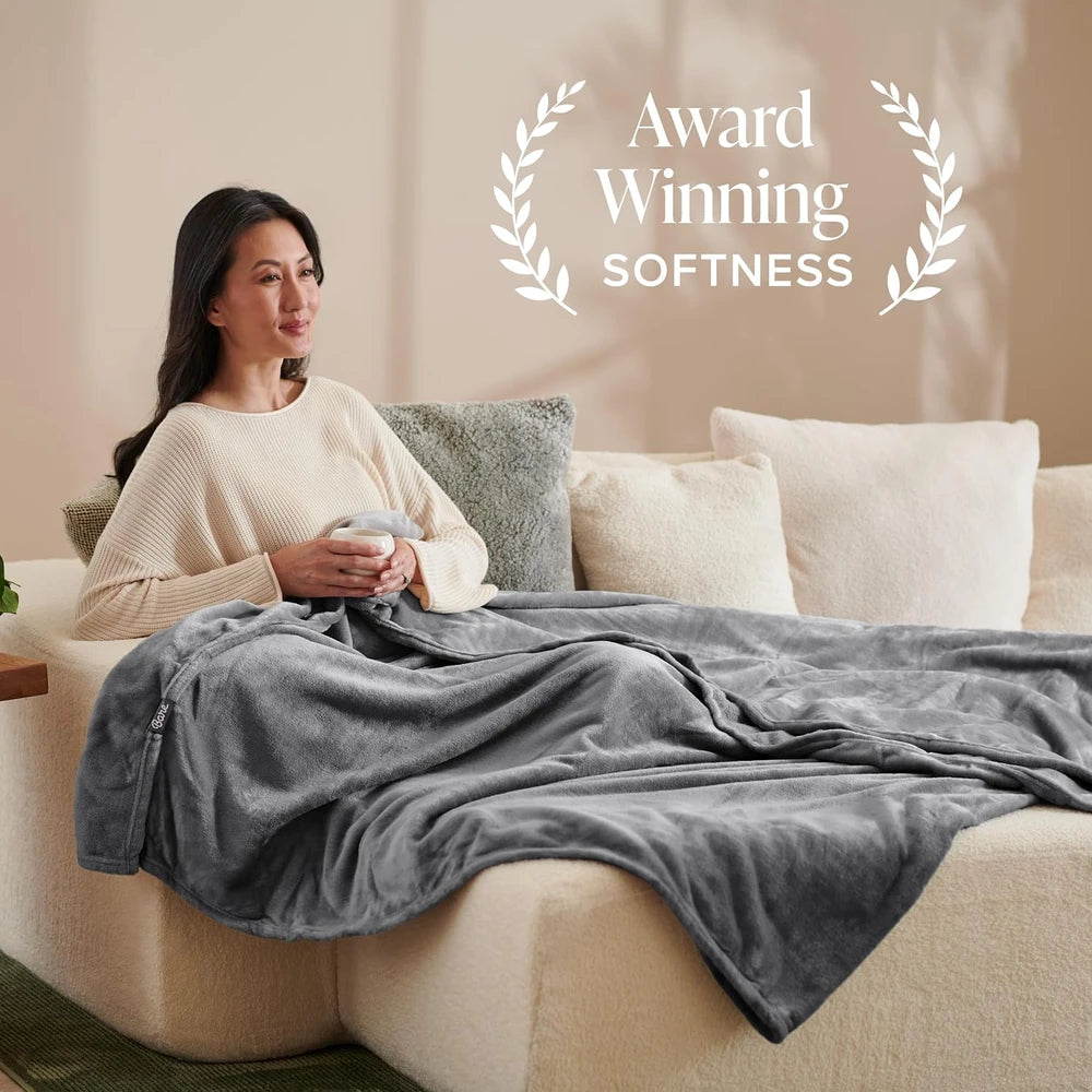 Bare Home Microplush Fleece Blanket