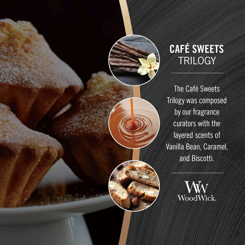 Cafe Sweets Trilogy Crackling Candle