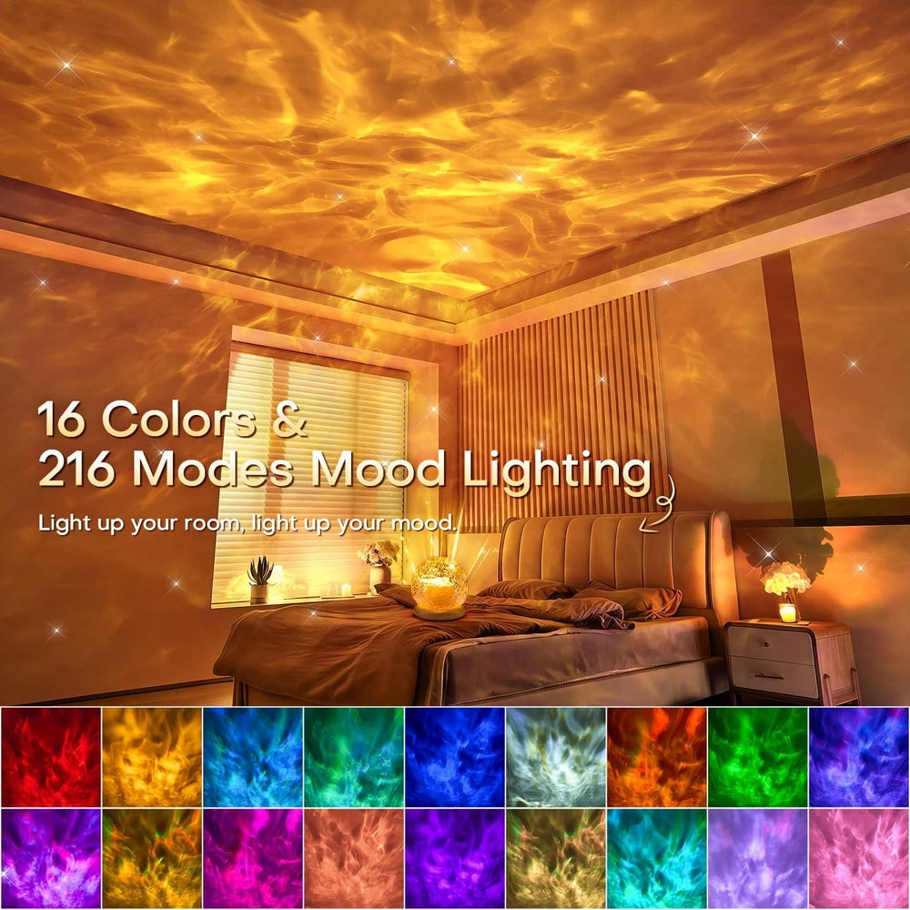 Mubarek Ambient Crystal Projector