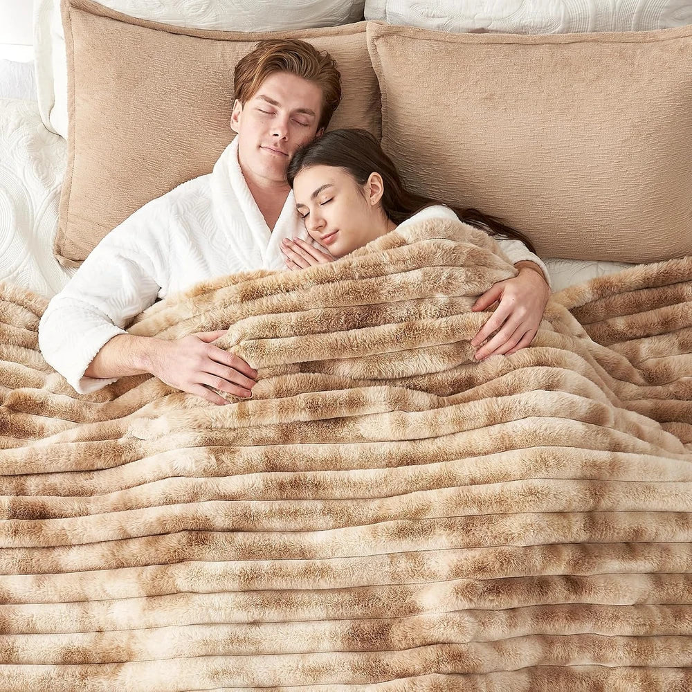 Cozy Bliss Faux Fur Throw