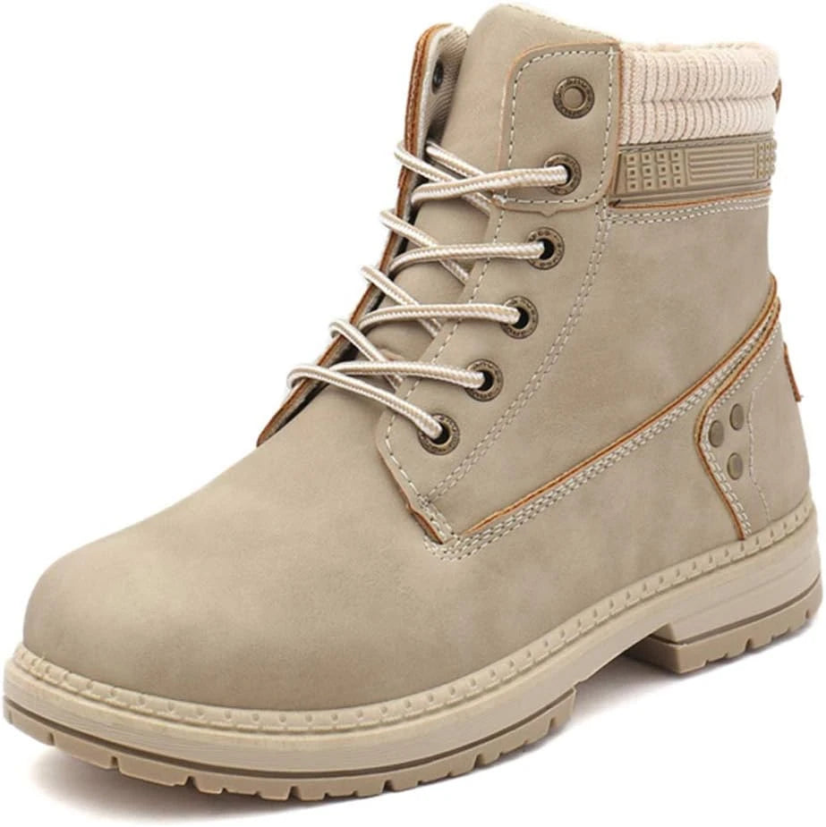 Athlefit Waterproof Combat Ankle Boots