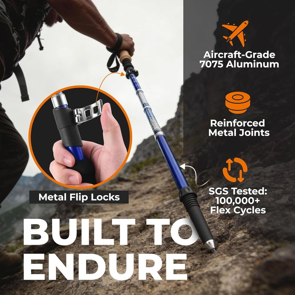Trekology Trek-Z Collapsible Hiking Poles