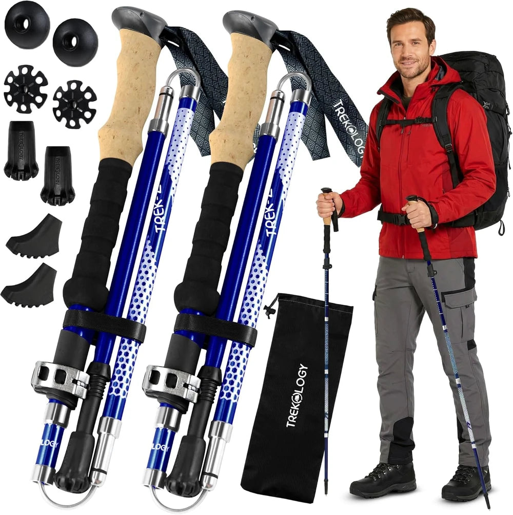 Trekology Trek-Z Collapsible Hiking Poles