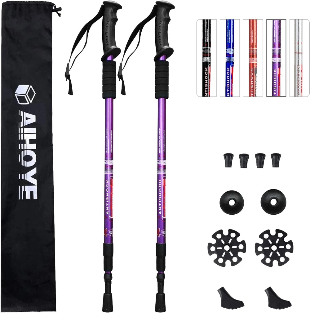 Aihoye Adjustable Aluminum Trekking Poles