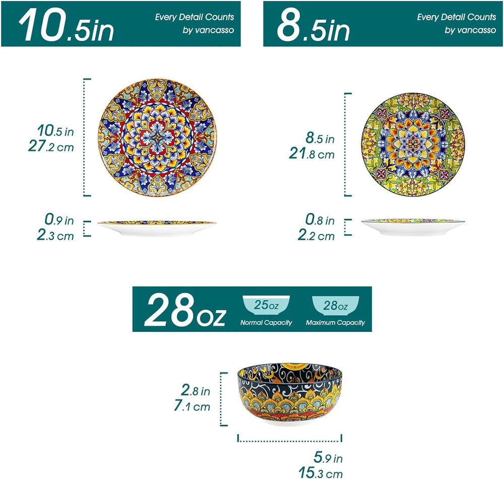vancasso Simi Bohemian Dinnerware Set
