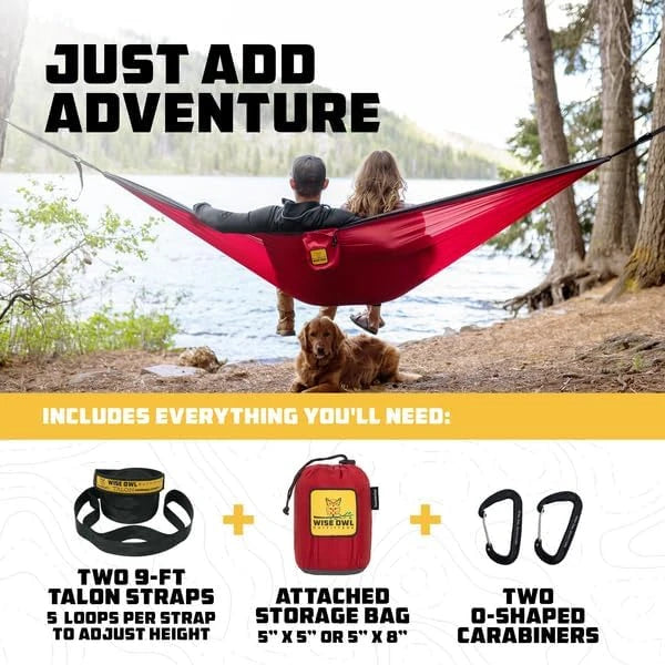 Wise Owl Outfitters Camping Hammock