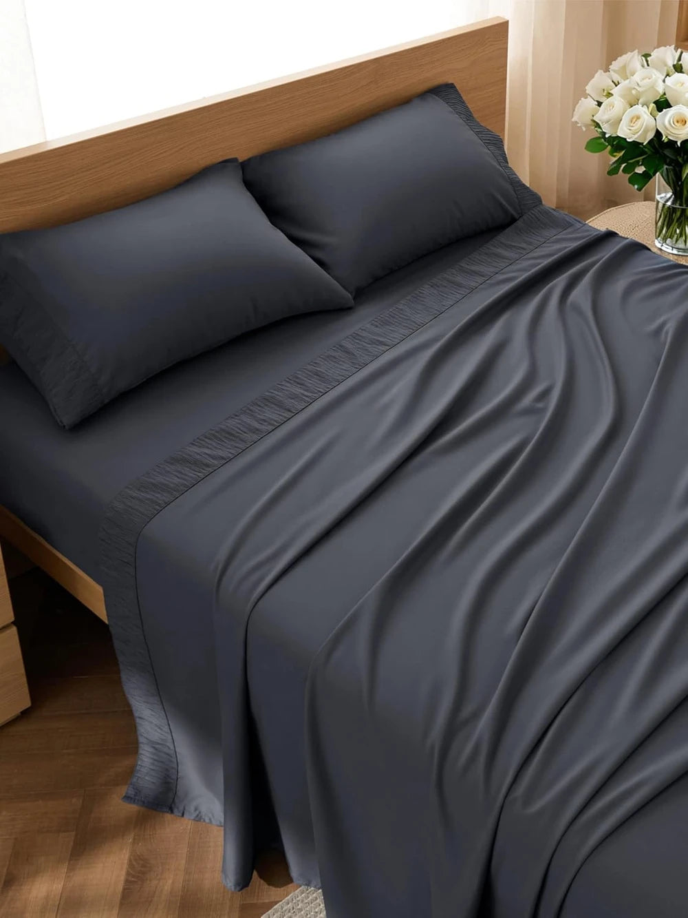 Bedsure Breathable Microfiber Sheet Set