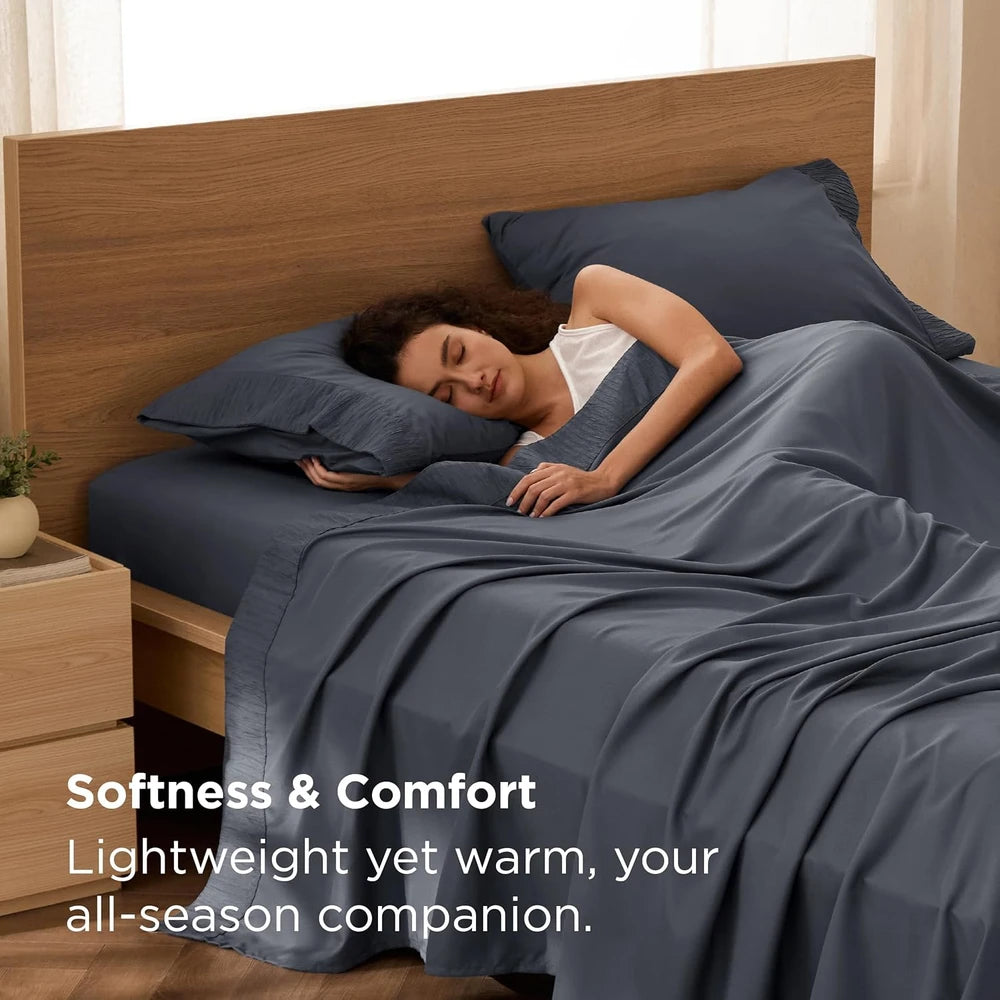 Bedsure Breathable Microfiber Sheet Set