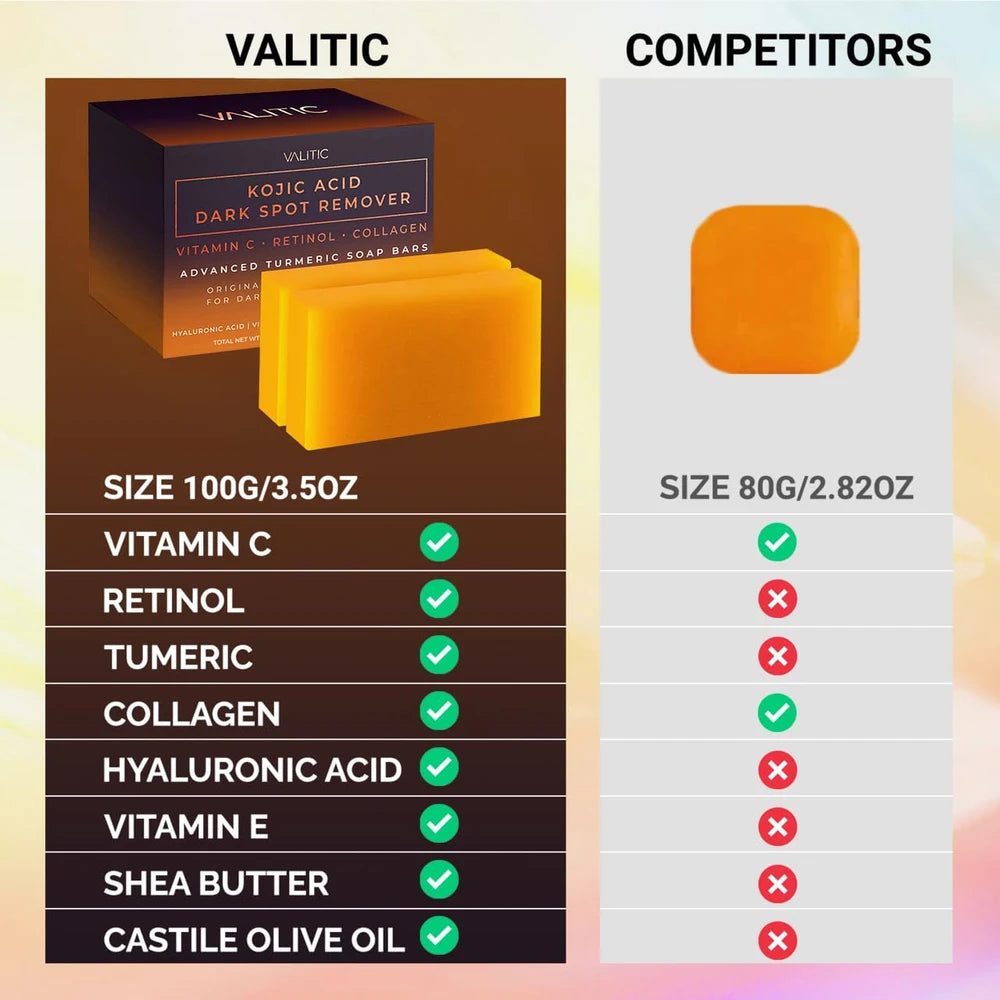 Valitic Turmeric Dark Spot Soap
