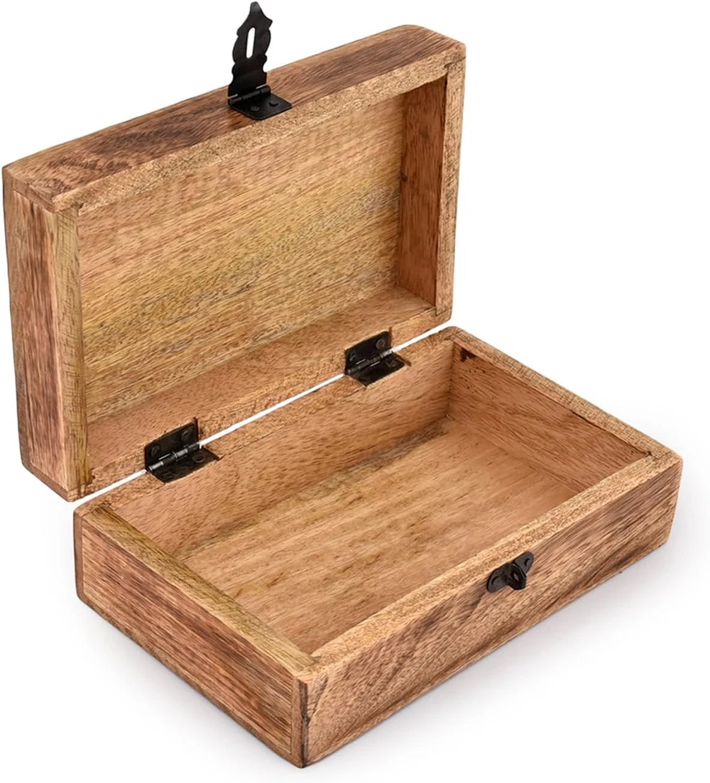 Handmade Mango Wood Keepsake Box
